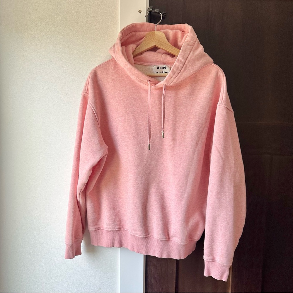 Acne Studios Soft Pink Hooded Sweatshirt